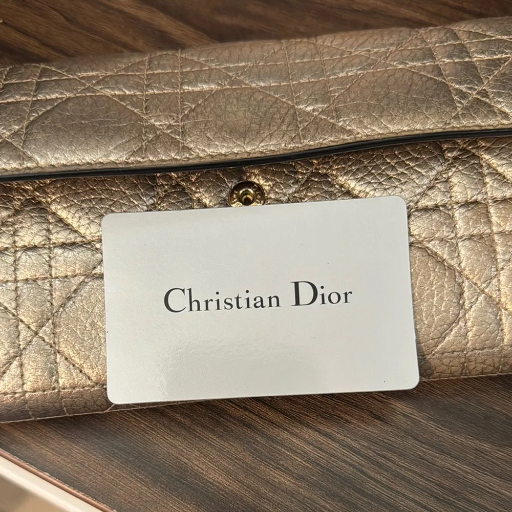 Dior Metallic Wallet